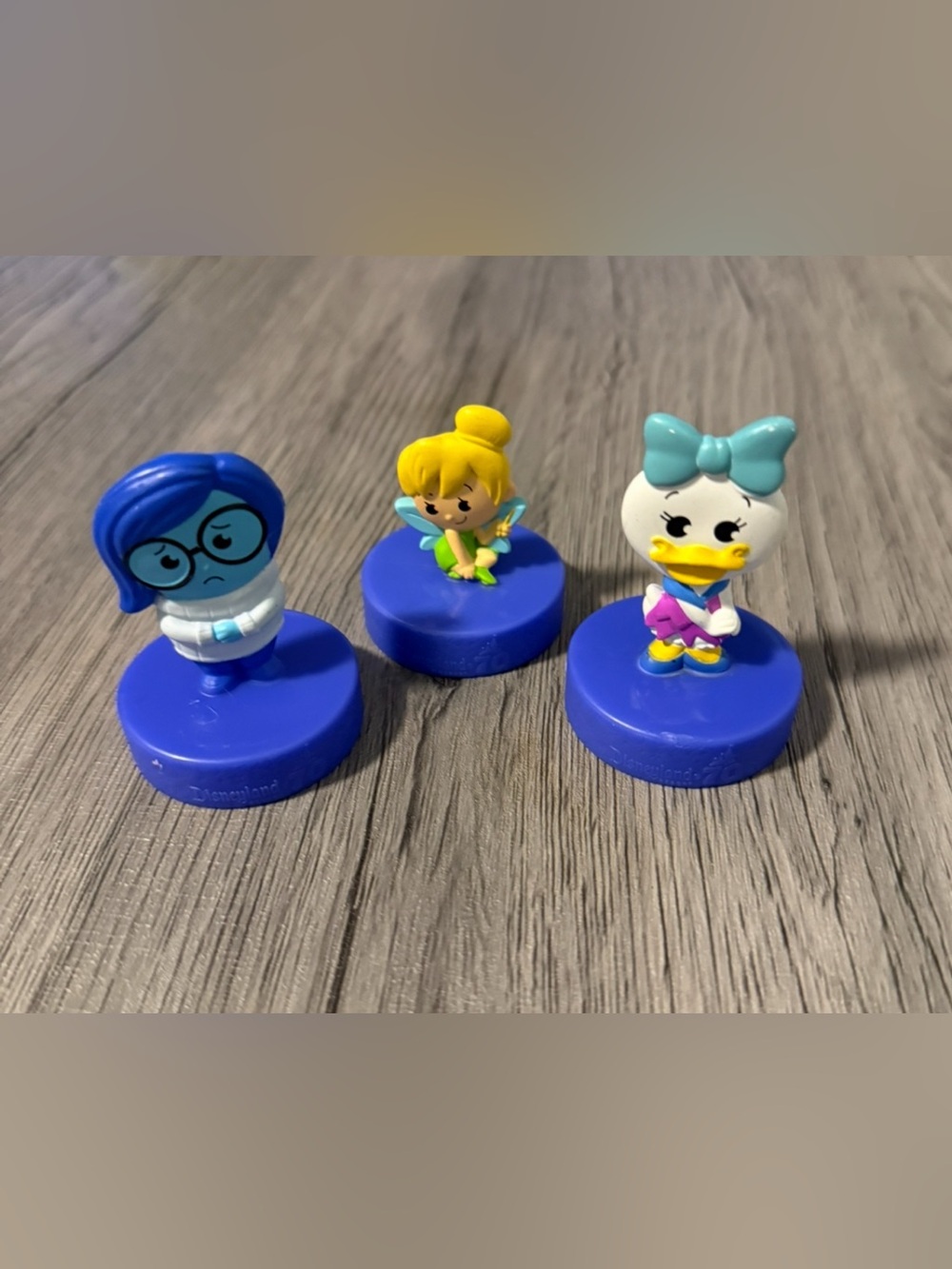 McDonalds Disneyland 70th Anniversary Happy Meal Toys Lot of 3